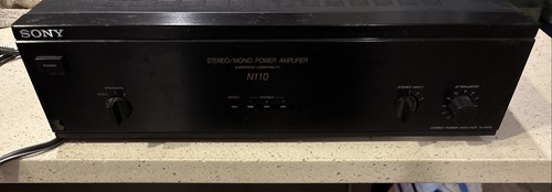 Sony Stereo/ Mono Power Amplifier TA-N110 Tested Working Good Used Condition