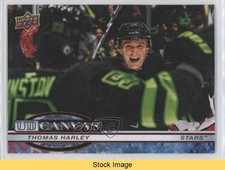 2025-26 Upper Deck Series 1 UD Canvas Thomas Harley #C-2 READ 1t8t