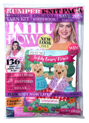 KNIT NOW MAGAZINE ISSUE #194 ~ NEW SEALED ~