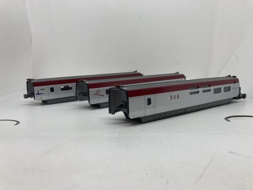 MEHANO HO 29849 coffret voitures Thalys 1ère et 2ème classe + voiture Bar SNCF | Zustand: Occasion