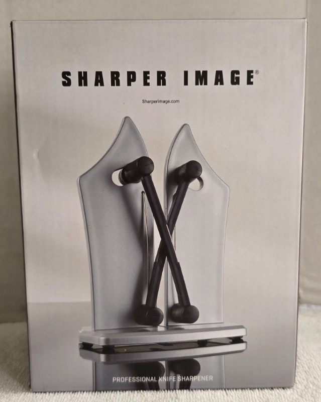 SHARPER IMAGE PROFESSIONAL KNIFE SHARPENER BRAND NEW IN BOX