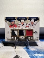 2009-10 SP Game Used Triple 3 Authentic Fabrics Ovechkin-Backstrom-Semin /15