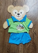 New Disney Parks Aulani Resort Duffy Bear Hawaiian Outfit 17" 2014