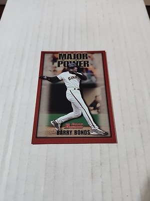 2000 Bowman Major Power Barry Bonds # MP8