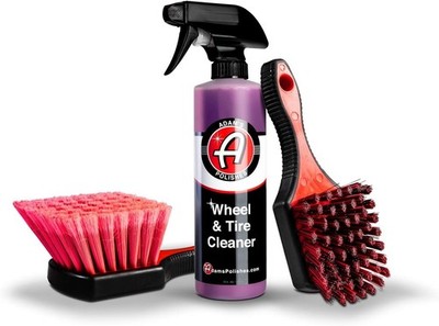 Adam's Polishes Wheel & Tire Cleaner Combo - & Cleaning kit 
