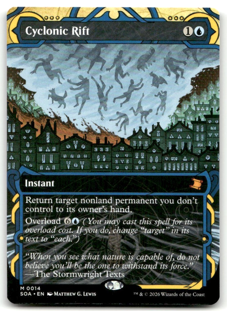 Cyclonic Rift Secrets of Strixhaven Mystical Archive MTG NM | eBay