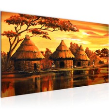 Wandbild Afrika Bilder XXL Wohnzimmer Schlafzimmer 100 x 40 cm