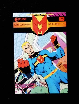 Miracleman #4  ECLIPSE Comics 1985 VF+