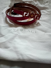 New Versace pink belt 