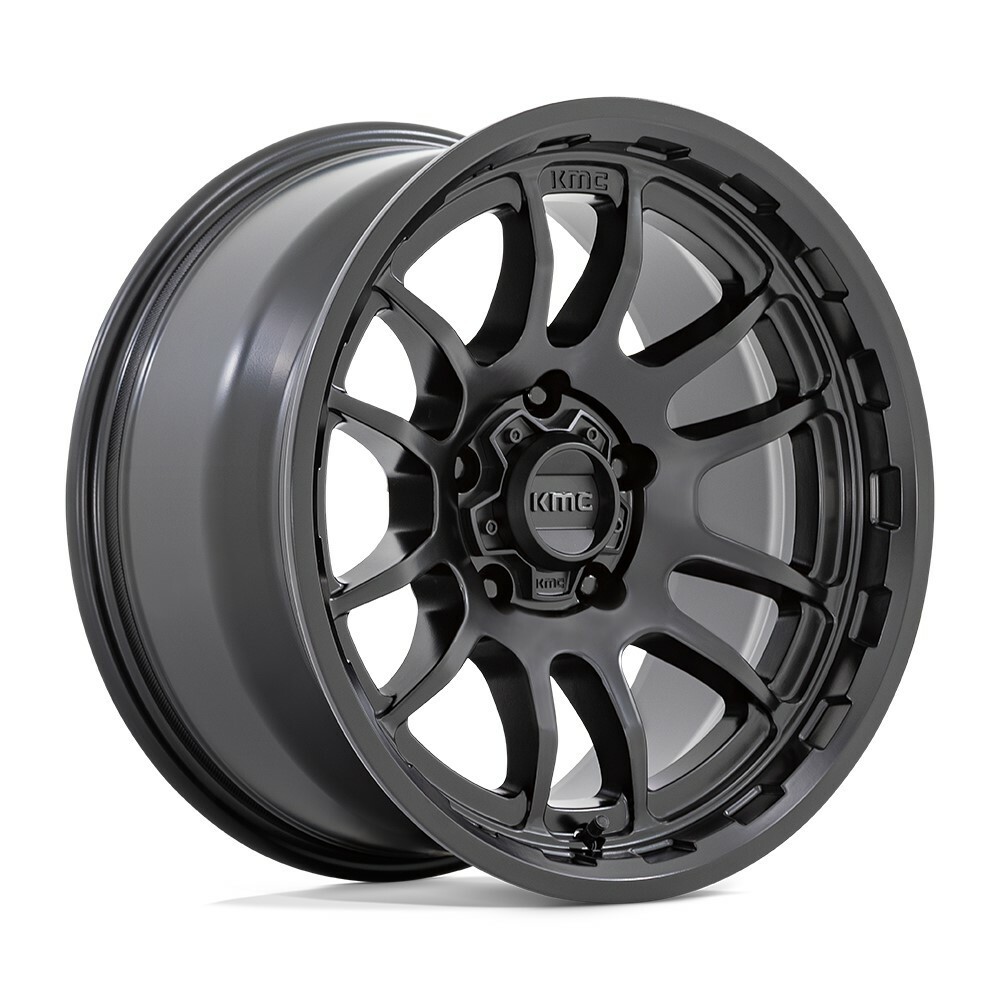 KMC KM727 Wrath 20x9 6x5.5 Satin Black Wheel 20