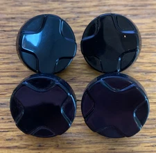 Black OEM D-Pad Buttons Parts Replacement for  Xbox 360 Controller - 4x per item