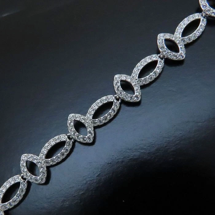 Bracciale SWAROVSKI cristallo placcato argento /294429 - Immagine 3 di 4