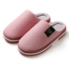 Winter Warm Cotton Slippers for Men & Women Non-Slip Indoor Home Use