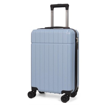 Aklsvion 20 Inch Carry On Luggage PC＋ABS Lightweight Suitcases with Spinner W...