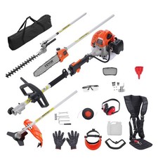 VEVOR 5-in-1 Multi-Functional Trimming Tools Gas Hedge Trimmer 26CC Weed Eater