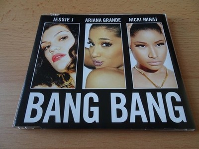 Single CD Jessie J + Ariana Grande + Nicki Minaj - Bang Bang - 2014 - 2 Tracks