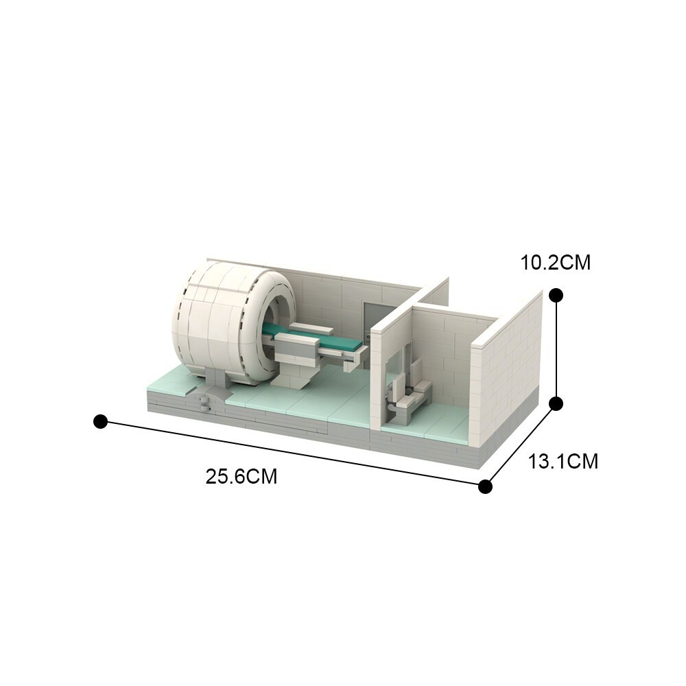 MRI Scanner Model Educational Toys 520 pièces pour les 7 ans et plus