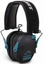 Walkers GWP-RSEM-TL Slim Shooter Folding Electronic Earmuff 23 dB - Teal/Black