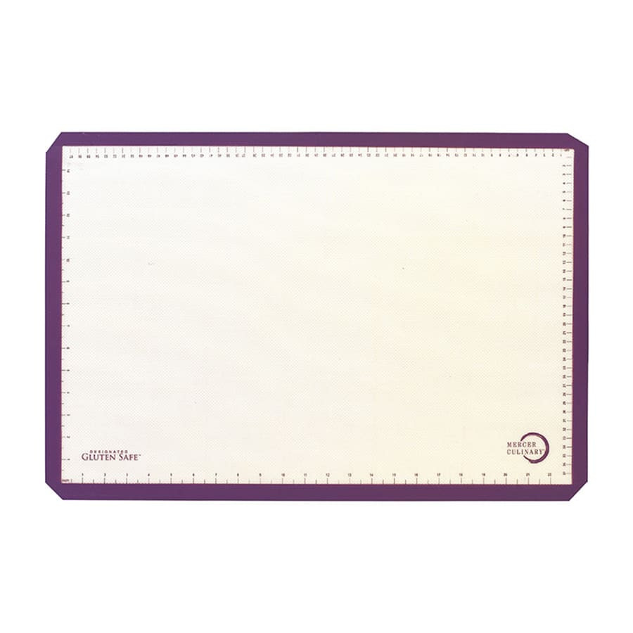 Mercer Culinary M31087PU Purple Silicone Baking Mat Non-Slip Work Surface