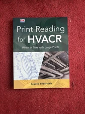 Print Reading for HVACR by Eugene Silberstein (2019, Trade Paperback)