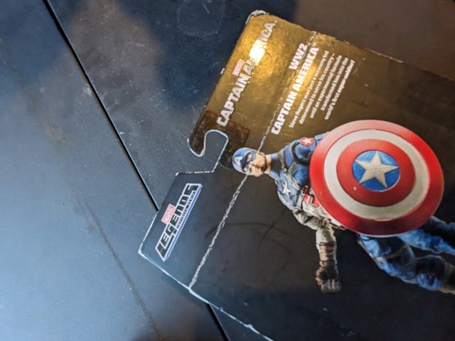 2013 HASBRO MARVEL LEGENDS INFINITE SREIES WW2 CAPTAIN AMERICA MANDROID - Picture 6 of 6