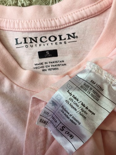 LINCOLN OUTFITTERS Girls size 7/8 UNICORN T SHIRT - Picture 4 of 4
