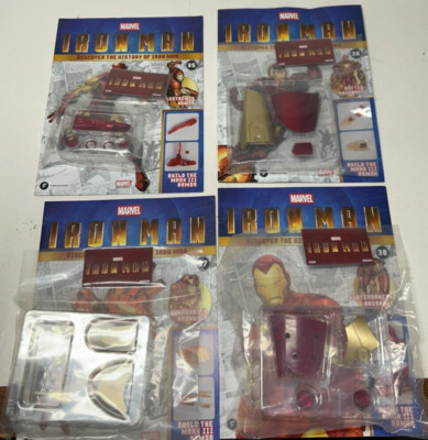 Marvel Iron Man Model Kit Parts #35 38 DeAgostini / Fanhome   New & Sealed