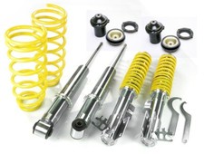 FK AK-STREET GEWINDEFAHRWERK + 2 DOMLAGER VORNE OPEL VECTRA B J96 ALLE NEU