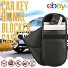 Car Key Signal Blocker Case Faraday Cage Fob Pouch Keyless RFID Blocking Bag