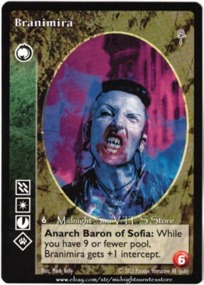 Branimira Tzimisce Fifth Edition V5 V:TES VTES Vampire CCG