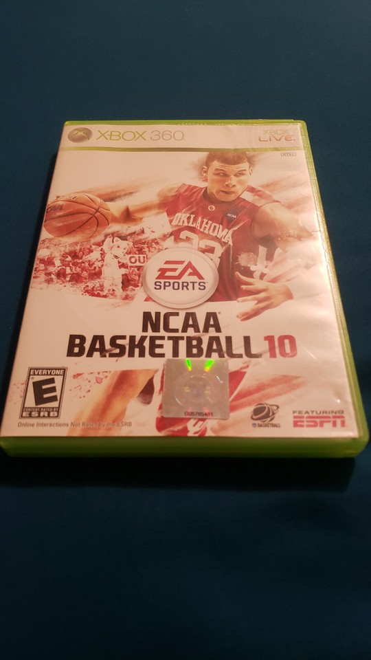 EA Sports NCAA Basketball 10 Xbox 360 CASE AND BOX ART ONLY NO GAME DISC eBay