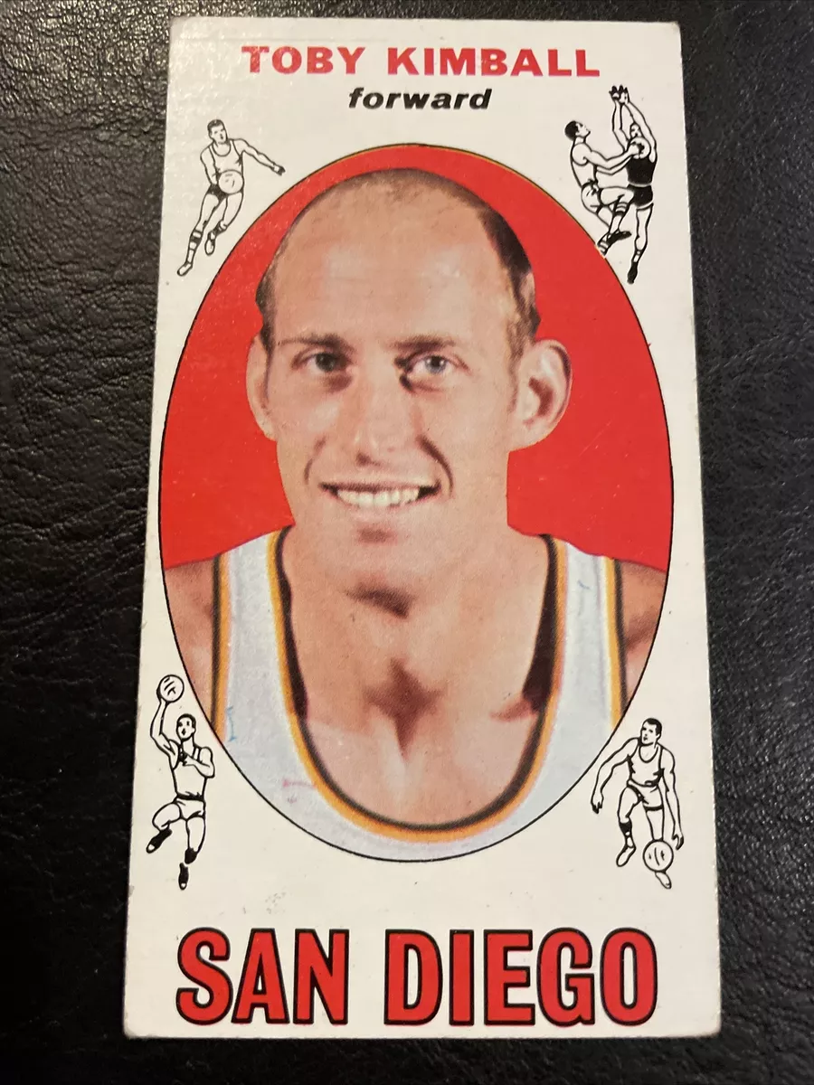 TOBY KIMBALL 1969 TOPPS BASKETBALL #39 Nice Condition SET BREAK San Diego