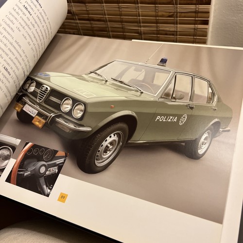 Italian Autos State Police Car History Polizia Di Stato Fiat Ferrari Alfa Romeo - Picture 5 of 12