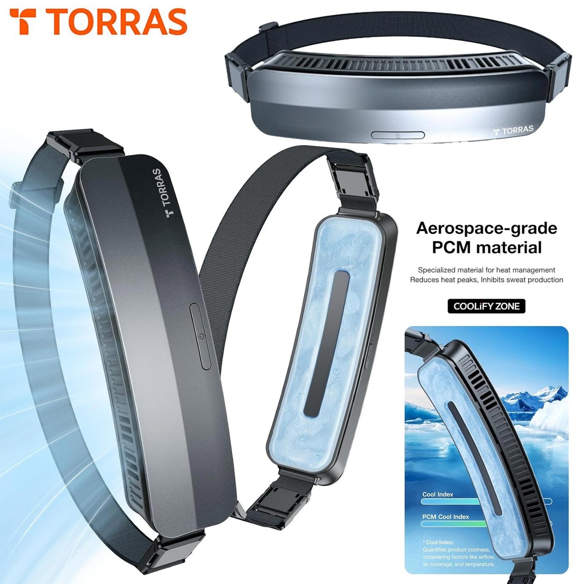 Genuine TORRAS Coolify Zone 2 Wearable Waist Blower Portable 