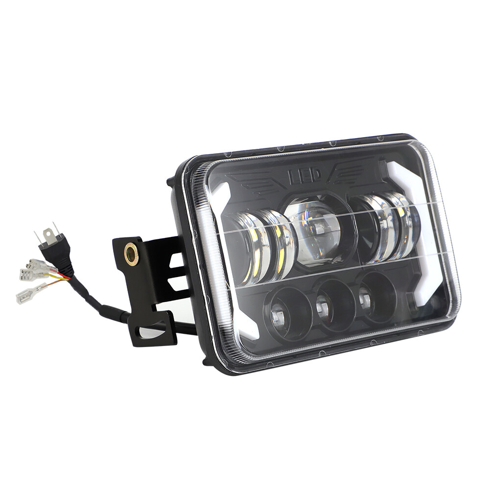 For Suzuki DR650 DRZ400 LED Headlight Light Bar Kit Mounting