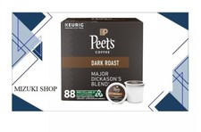 Peet's Coffee Major Dickason's Blend Coffee K-Cup Pods, Dark Roast, 88 Count