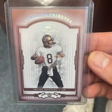 2004 Donruss Classics Timeless Tributes RED#/100 Archie Manning #101 Saints🔥📈