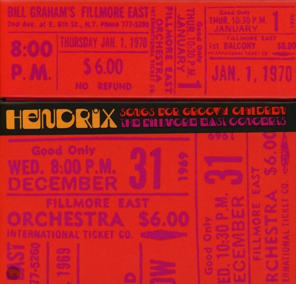 JIMI HENDRIX - SONGS FOR GROOVY CHILDREN: THE FILLMORE EAST