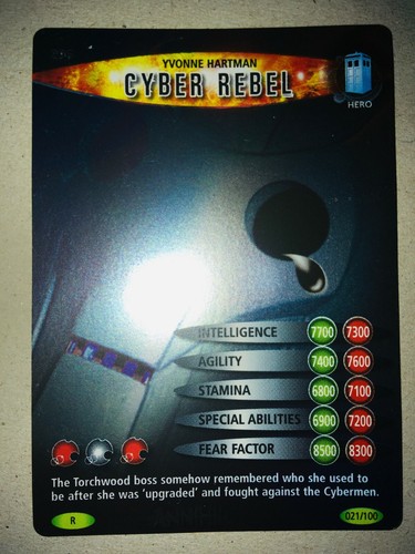 DOCTOR WHO BATTLES IN TIME TRADING CARDS Exterminator Annihilator Common & Rare - Picture 54 of 96