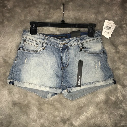STS Blue Distressed Denim Shorts 