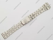 New Solid Links Fishbone Steel Watch Strap Bracelet For Seiko Bullhead Z040S