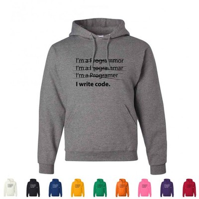 I Write Code Funny IT Computer Programmer Developer Mens Nerdy Hoodies