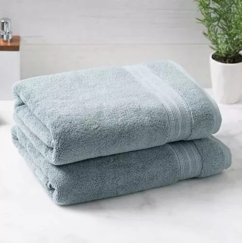 Charisma Soft 100% Hygro Cotton 2-piece Bath Towel Set spa Machine wash new