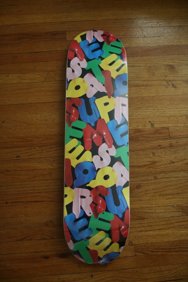 Supreme Balloons Skateboard Deck Black FW20 New | eBay