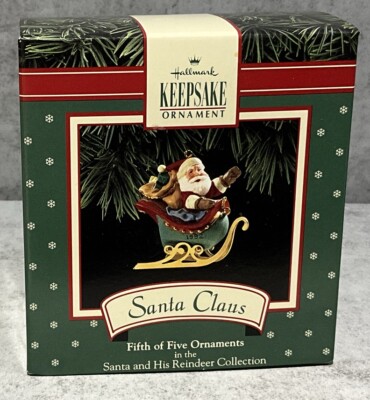 Hallmark 1992 Keepsake Ornament Santa Claus