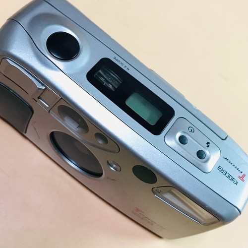 JUNK Kyocera T Proof Yashica T4 Super T5 35mm Film Camera From JAPAN Silver - Picture 10 of 20