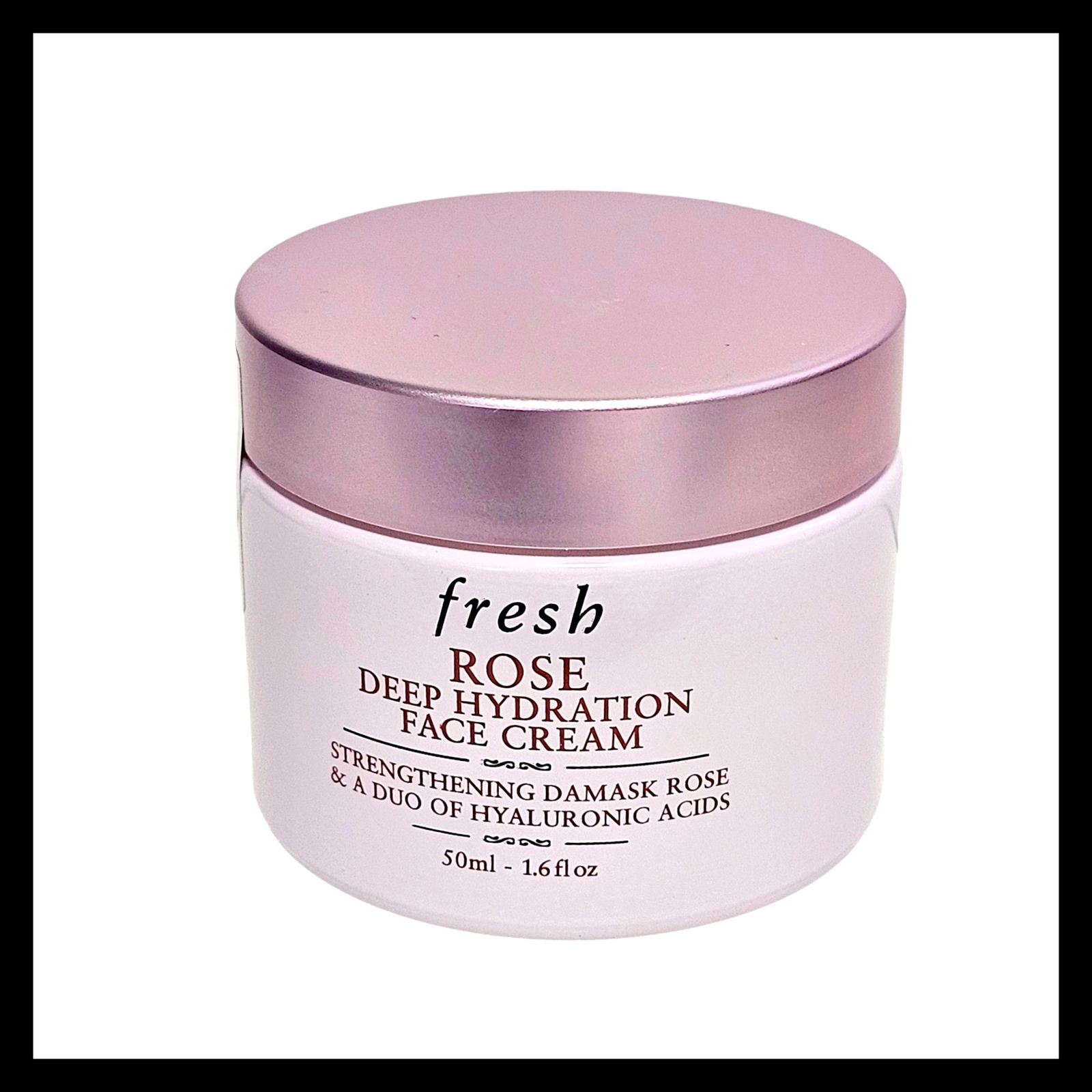 Крем для лица с гиалуроновой кислотой Fresh ROSE Deep Hydration Cream 1,6 жидких унций Новый полноразмерный