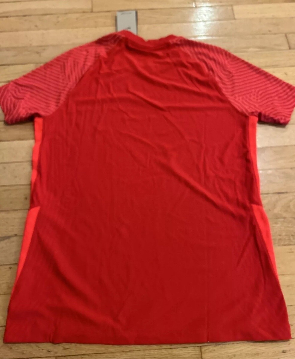 Size XL NIKE VaporKnit 3 Men's Soccer Jersey RED Item CW3133