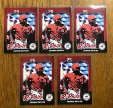 Jamari Baylor 2022 Reading Phillies Top 25 Prospects Limited Series (/200) RC