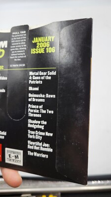 PSM DVD #106 January 2006 MGS4 Metal Gear Solid 4 | eBay